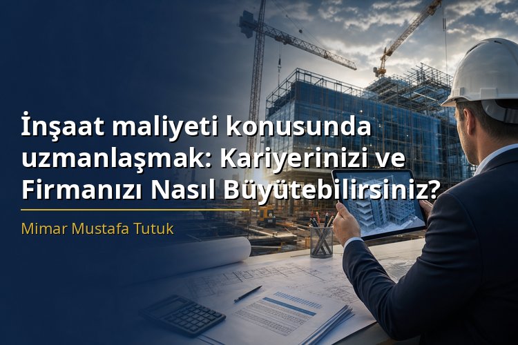 İnşaat Maliyeti Konusunda Uzmanlaşmak