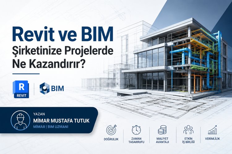 Revit ve BIM Şirketinize Projelerde Ne Kazandırır?